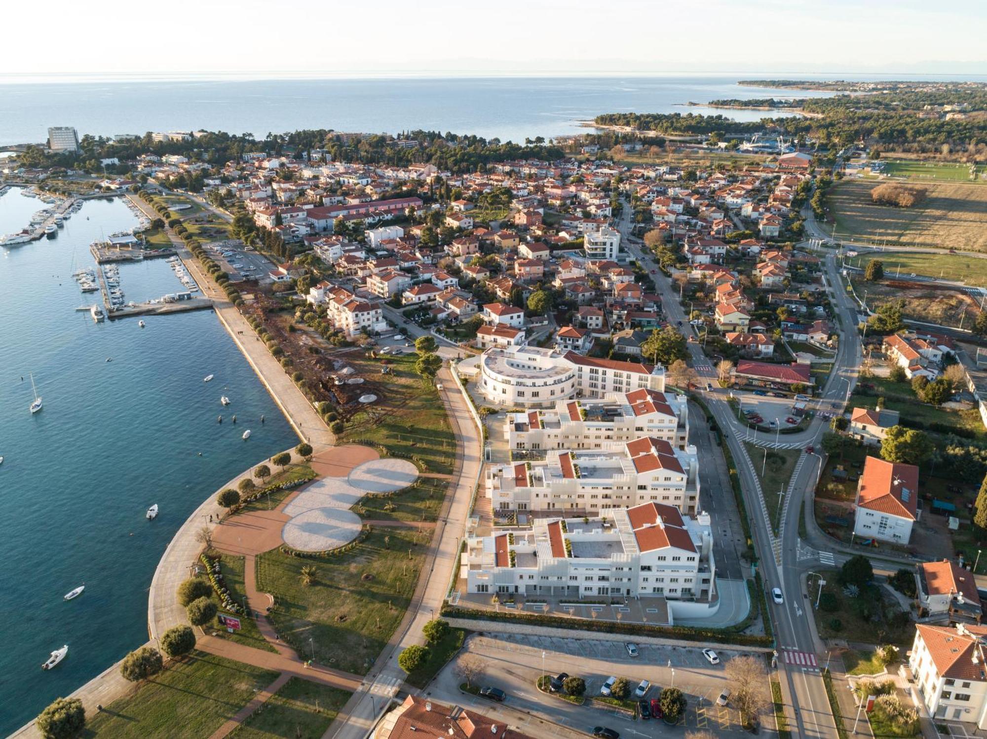 Humagum Sea View Apartment - Garden Palace Umag Zewnętrze zdjęcie